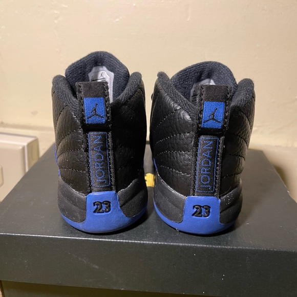 Jordan 12 Retro
Black Game Royal
(TD) Worn once to a birthday party - Picture 4 of 6